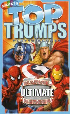 2012 Top Trumps Ultimate Marvel Heroes #NNO Title Card Front