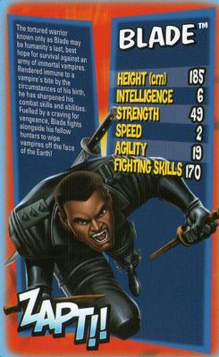 2012 Top Trumps Ultimate Marvel Heroes #NNO Blade Front
