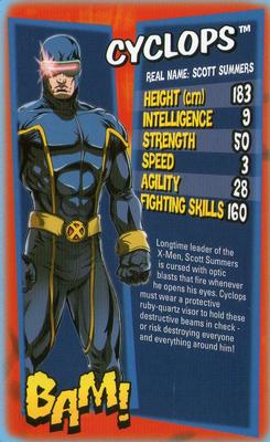 2012 Top Trumps Ultimate Marvel Heroes #NNO Cyclops Front