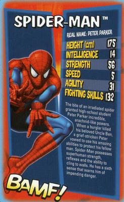2012 Top Trumps Ultimate Marvel Heroes #NNO Spider-Man Front