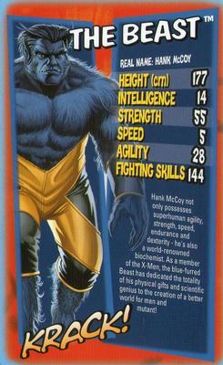 2012 Top Trumps Ultimate Marvel Heroes #NNO The Beast Front