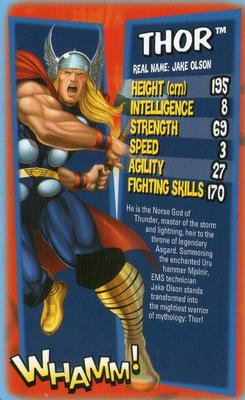 2012 Top Trumps Ultimate Marvel Heroes #NNO Thor Front