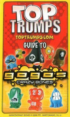 2009 Top Trumps Specials Guide to Go Go's Crazy Bones #NNO B-Boy Back