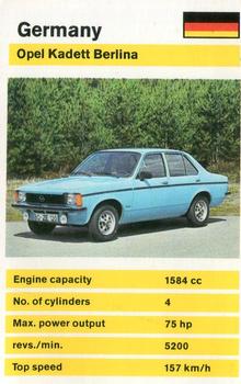 1982 Top Trumps Cars #NNO Opel Kadett Berlina Front