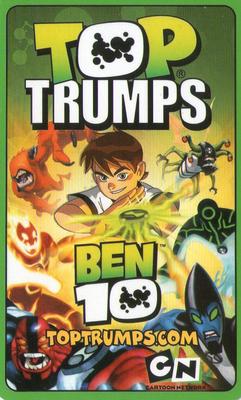 2008 Top Trumps Specials Ben 10 #NNO Four Arms Back