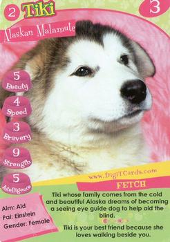 1995 Digit Cards Happy Puppy #2 Tiki Front