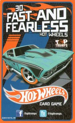 2014 Top Trumps 30 Fast And Fearless Hot Wheels #NNO Quicksand Back