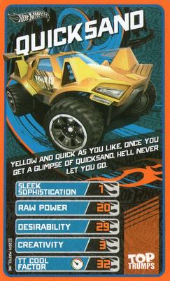 2014 Top Trumps 30 Fast And Fearless Hot Wheels #NNO Quicksand Front