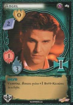 2001 Score Buffy The Vampire Slayer CCG: Pergamum Prophecy #185 Angel Front