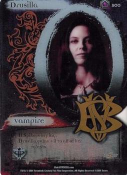 2001 Score Buffy The Vampire Slayer CCG: Pergamum Prophecy #200 Drusilla Front