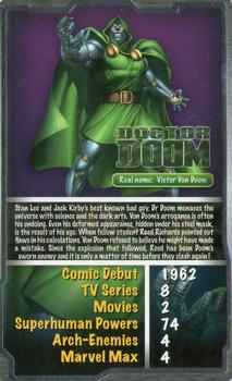 2007 Top Trumps Marvel Max #NNO Doctor Doom Front