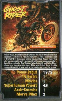 2007 Top Trumps Marvel Max #NNO Ghost Rider Front