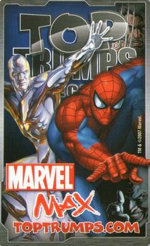 2007 Top Trumps Marvel Max #NNO The Thing Back