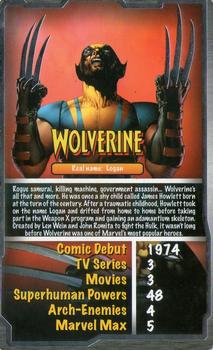 2007 Top Trumps Marvel Max #NNO Wolverine Front
