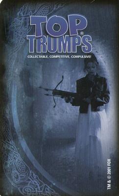2001 Top Trumps Buffy The Vampire Slayer #NNO Kendra Back