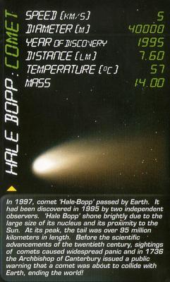 2005 Top Trumps Space Phenomena #NNO Hale Bopp Front