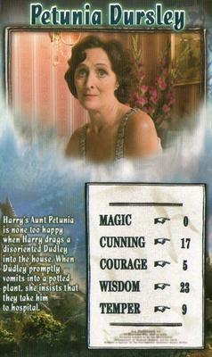 2007 Top Trumps Specials Harry Potter and The Order of The Phoenix #NNO Petunia Dursley Front
