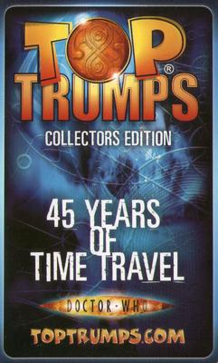 2008 Top Trumps Doctor Who 45 Years of Time Travel #NNO Romana Back