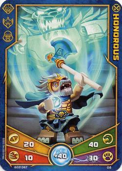 2013 Lego Legends of Chima Deck 1 #8 Honorous Front