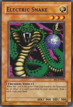 2002 Yu-Gi-Oh! Spell Ruler Worldwide English #SRL-EN008 Electric Snake Front