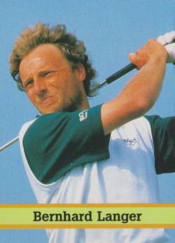 1993 Fax-Pax Famous Golfers #1 Bernhard Langer Front