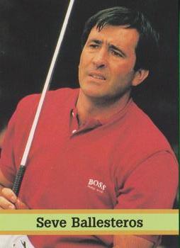 1993 Fax-Pax Famous Golfers #2 Seve Ballesteros Front