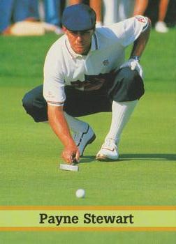 1993 Fax-Pax Famous Golfers #3 Payne Stewart Front
