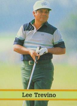1993 Fax-Pax Famous Golfers #9 Lee Trevino Front