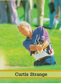 1993 Fax-Pax Famous Golfers #10 Curtis Strange Front