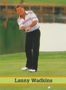 1993 Fax-Pax Famous Golfers #19 Lanny Wadkins Front