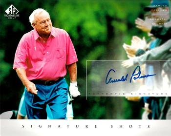 2004 SP Signature - SP Signature Shots 8 x 10 #AP Arnold Palmer Front