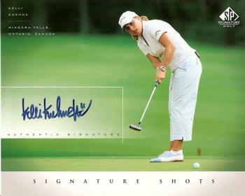 2004 SP Signature - SP Signature Shots 8 x 10 #KK Kelli Kuehne Front