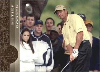 2005 SP Signature Golf #10 Retief Goosen Front
