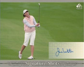 2005 SP Signature Golf - SP Signature Shots 8 x 10 #JI Juli Inkster Front