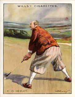 1930 Wills's Famous Golfers #11 C.O. Hezlet Front