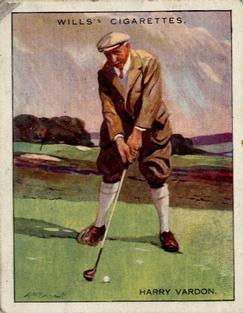 1930 Wills's Famous Golfers #22 Harry Vardon Front