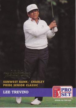 1992 Pro Set PGA Tour - 1991 Champions #199 Lee Trevino Front