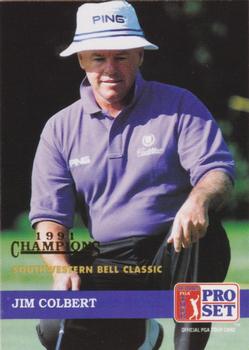 1992 Pro Set PGA Tour - 1991 Champions #224 Jim Colbert Front