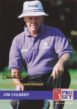 1992 Pro Set PGA Tour - 1991 Champions #224 Jim Colbert Front