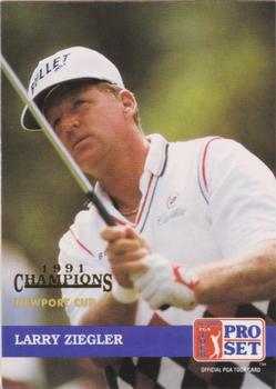 1992 Pro Set PGA Tour - 1991 Champions #229 Larry Ziegler Front