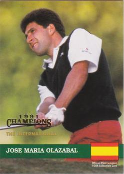 1992 Pro Set PGA Tour - 1991 Champions #E9 Jose Maria Olazabal Front