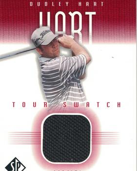 2001 SP Authentic - Tour Swatch Red #DH-TS Dudley Hart Front