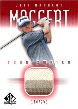 2001 SP Authentic - Tour Swatch Red #JM-TS Jeff Maggert Front