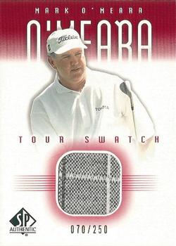 2001 SP Authentic - Tour Swatch Red #MO-TS Mark O'Meara Front