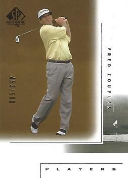 2001 SP Authentic - Gold #112 Fred Couples Front