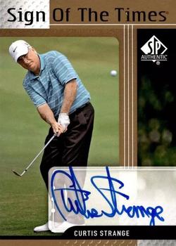 2012 SP Authentic - Sign of the Times #ST-CS Curtis Strange Front