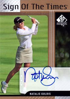 2012 SP Authentic - Sign of the Times #ST-NG Natalie Gulbis Front
