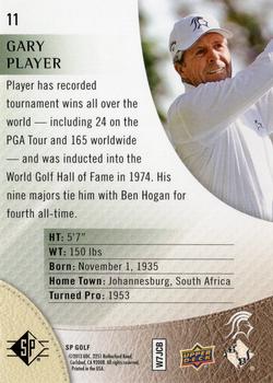 2014 SP #11 Gary Player Back
