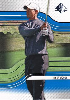 2012 SP - Blue #1 Tiger Woods Front