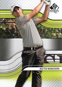2012 SP Authentic - Rookie Extended Series #R4 Matteo Manassero Front